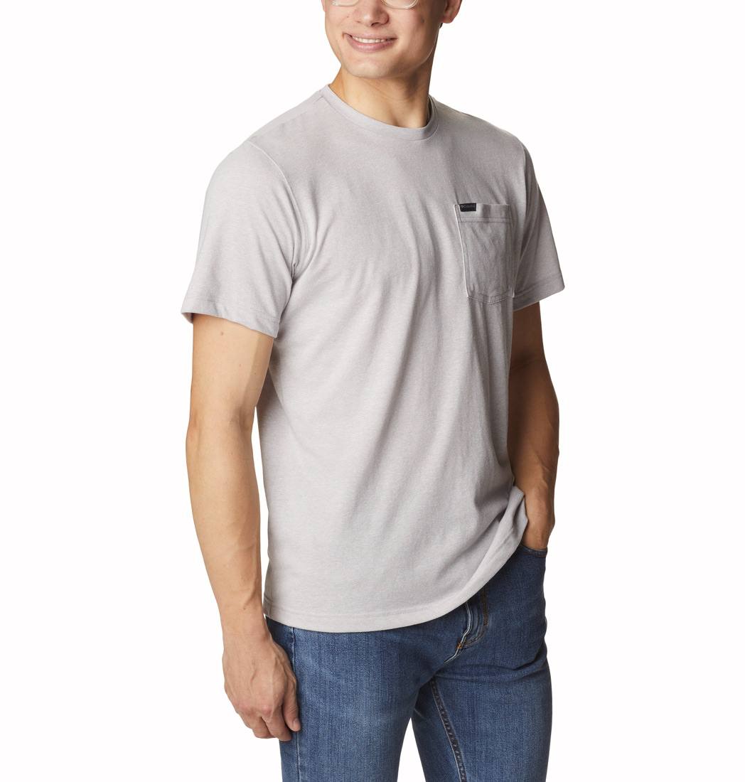 Columbia Men's Thistletown Hills Pocket Technical T-Shirt Columbia Grey, City Grey 04