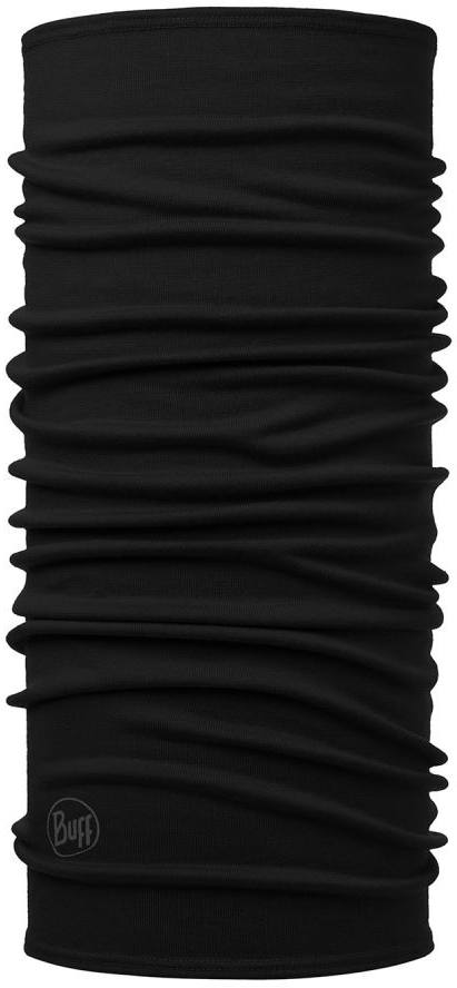 Buff Airon Noir Tricot Polaire Réversible Neck Warmer/Snood/Scarve/shawle 