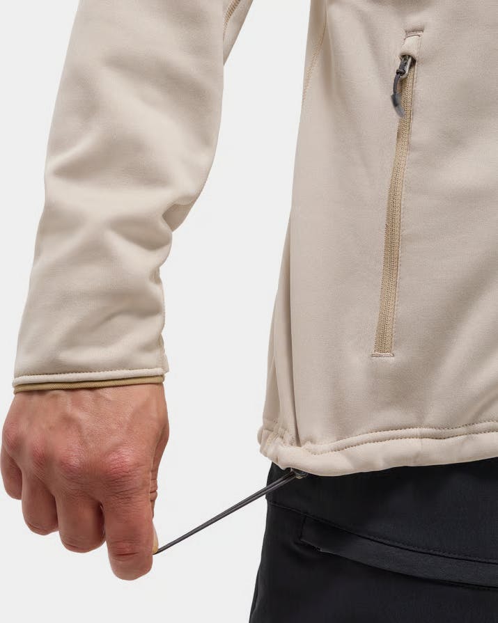 Haglöfs Men's Magma Mid Hood Chalk 08