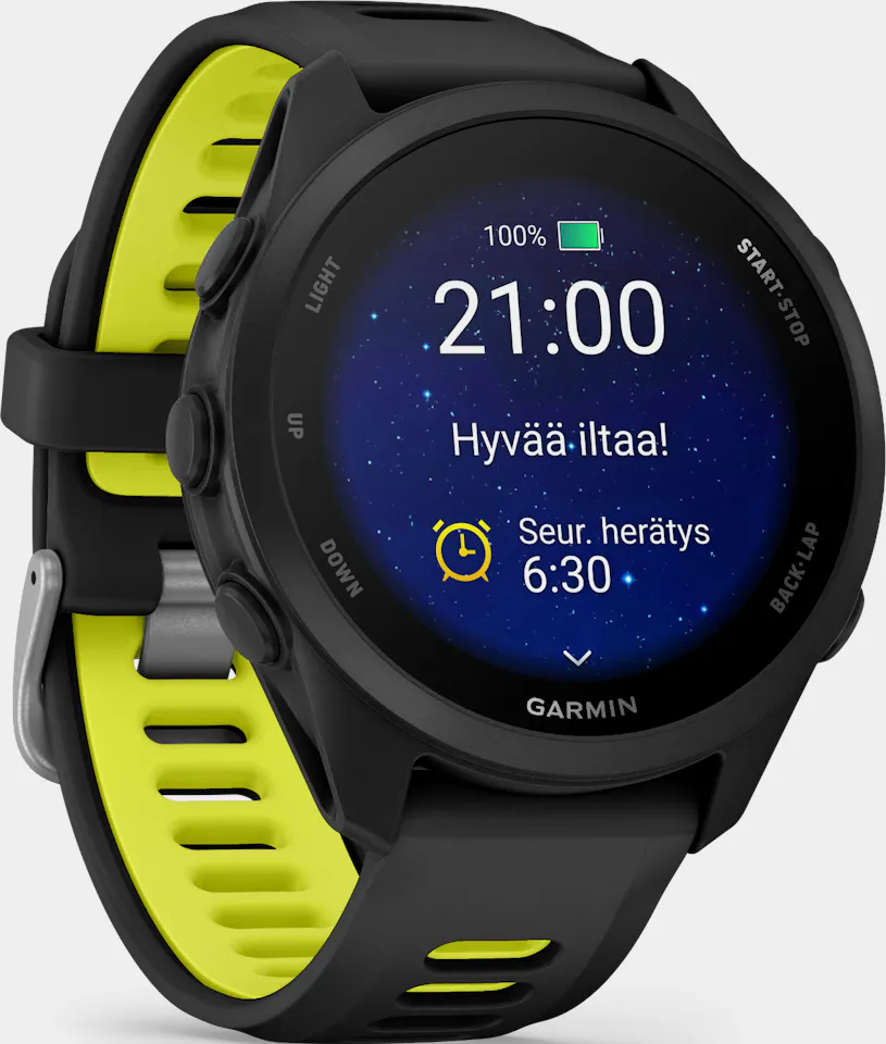 Garmin Forerunner 170 Black/amp Yellow 08