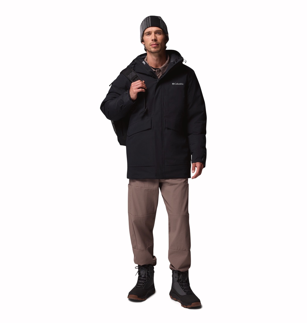 Columbia Men's Street Heights Parka - Miesten parkatakki Musta 10