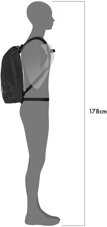 Ortlieb Velocity Lite 17L Musta 05