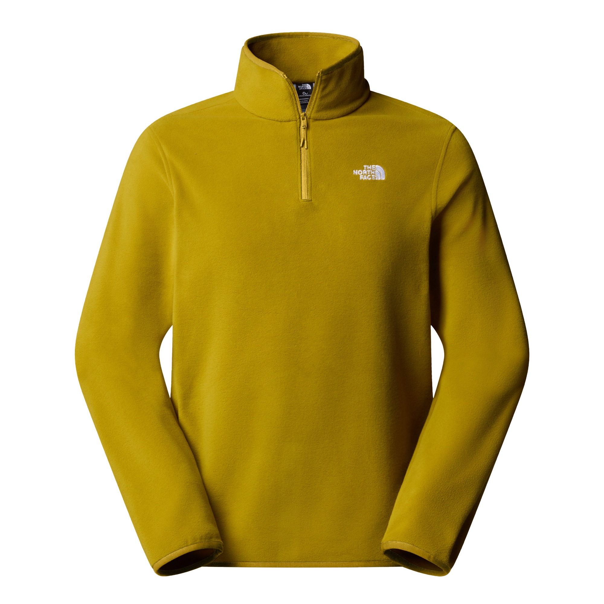 The North Face Men's Glacier Fleece 1/4 Zip Deep Dijon 05