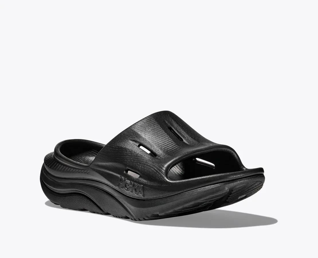 Hoka Ora Recovery Slide 3 Black 07