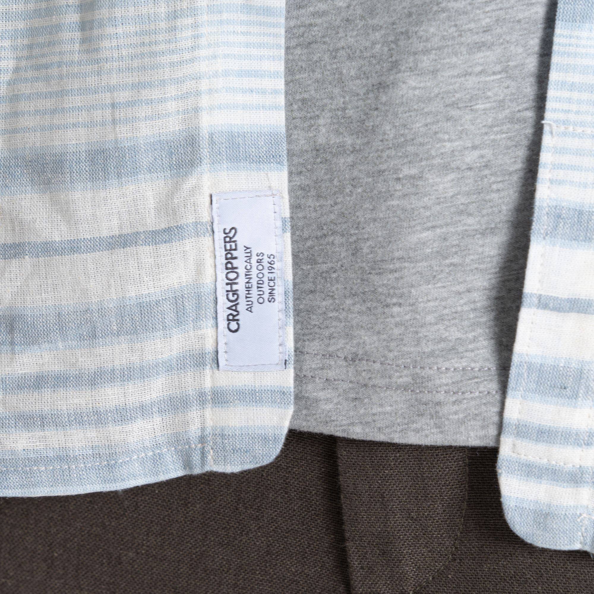 Craghoppers Men's Cartwright Short Sleeve Shirt Light blue 04