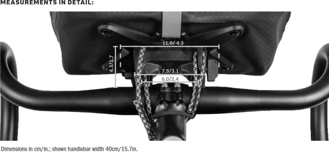 Ortlieb Handlebar-pack QR 11 Musta 03