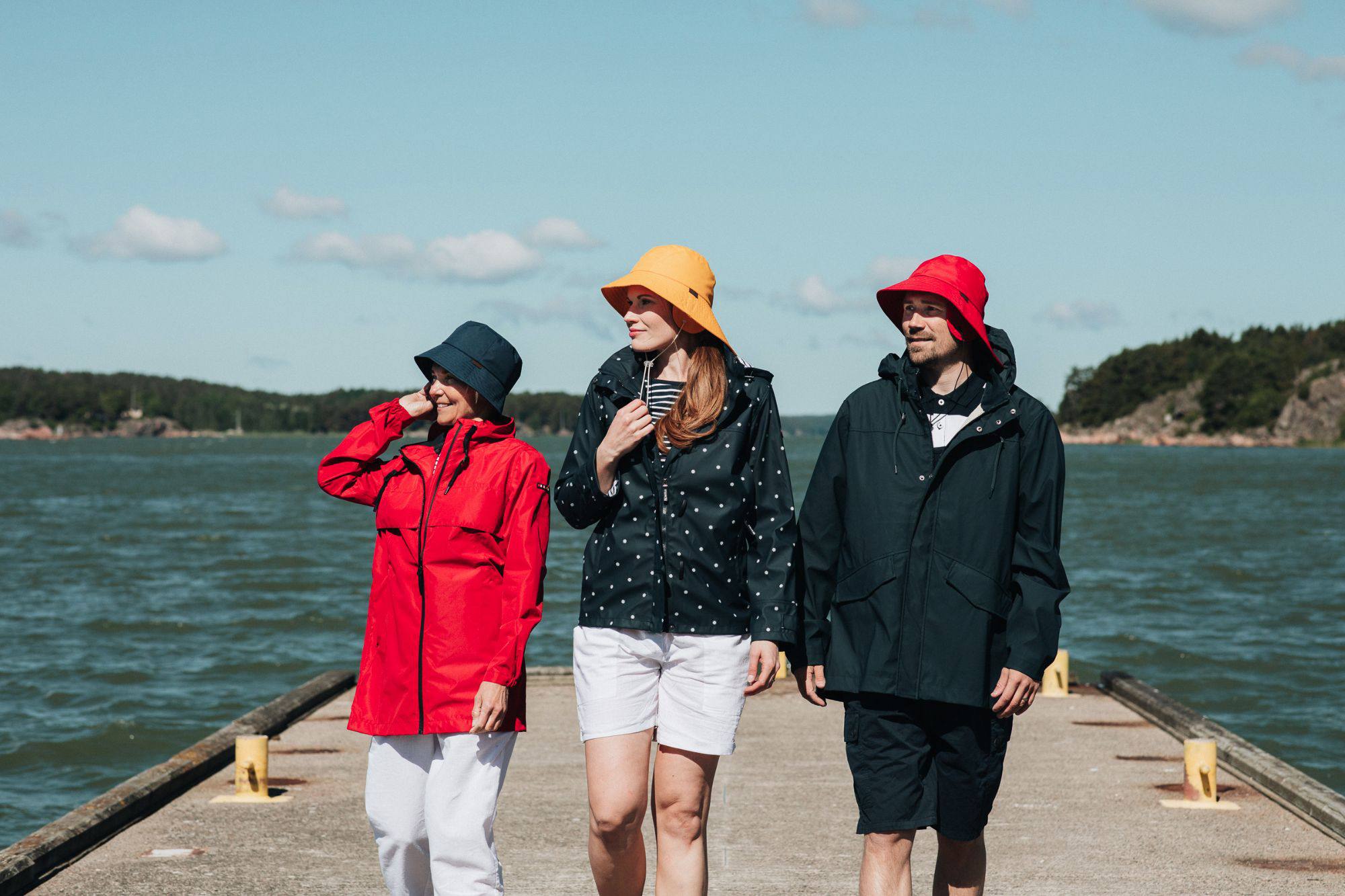 Salon Sailor Hat Keltainen 05