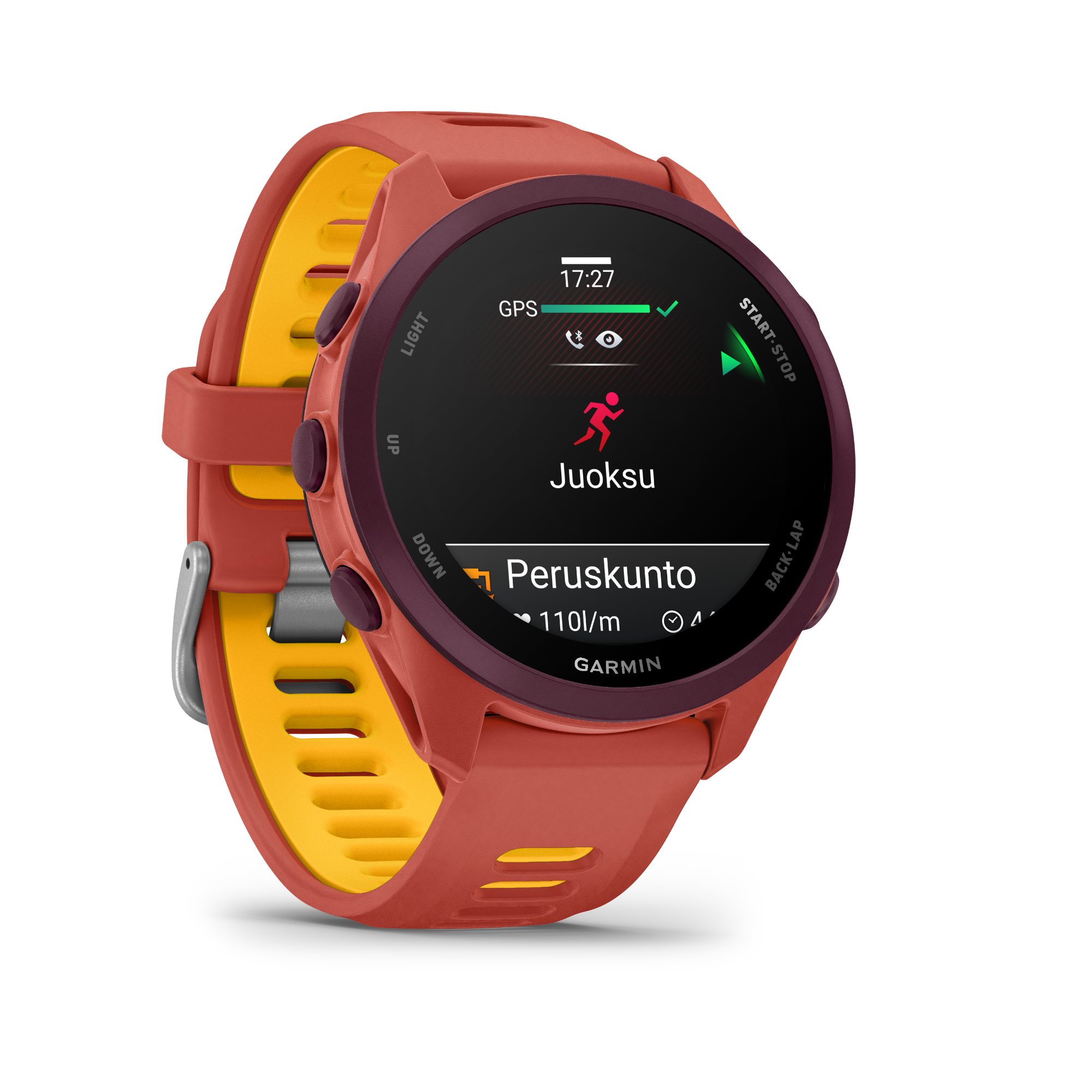 Garmin Forerunner 170 Music Red Pink/Mango  16