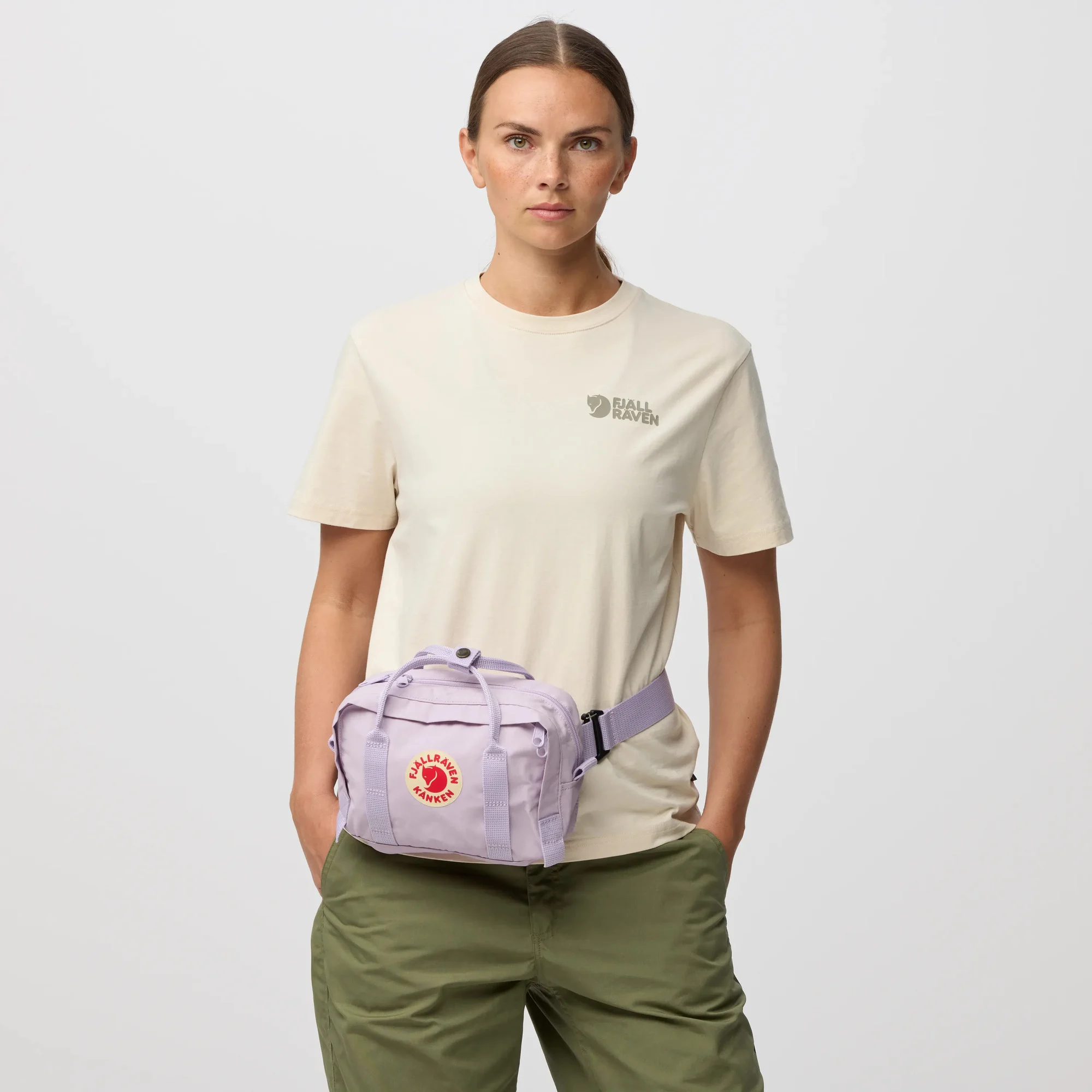Fjällräven Kånken Crossbody Fossil 06
