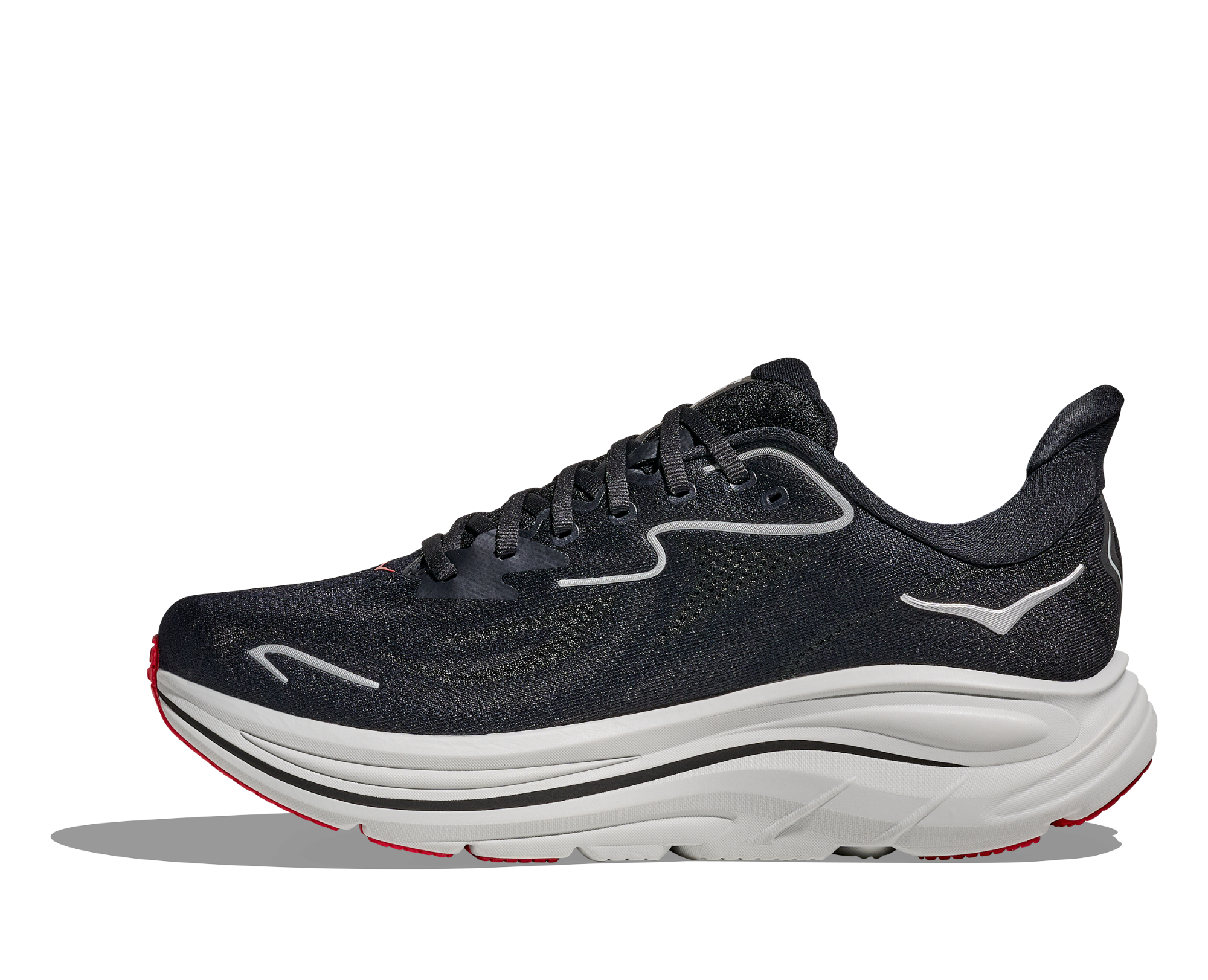 Hoka Men's Clifton 10 Musta / Valkoinen 08