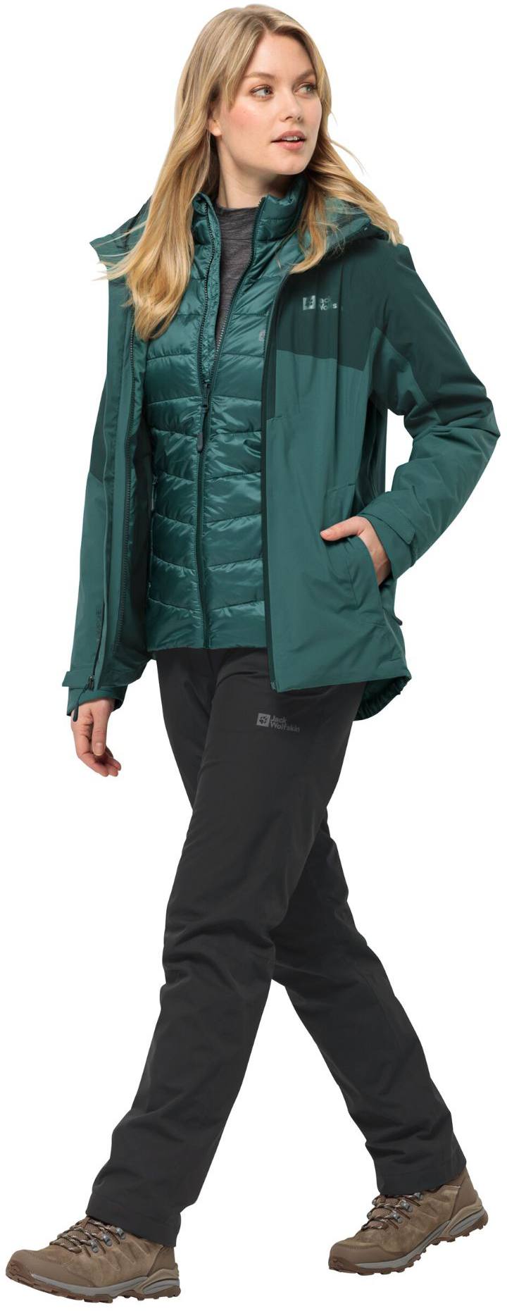 Jack Wolfskin Women's Parana Pants Musta 08