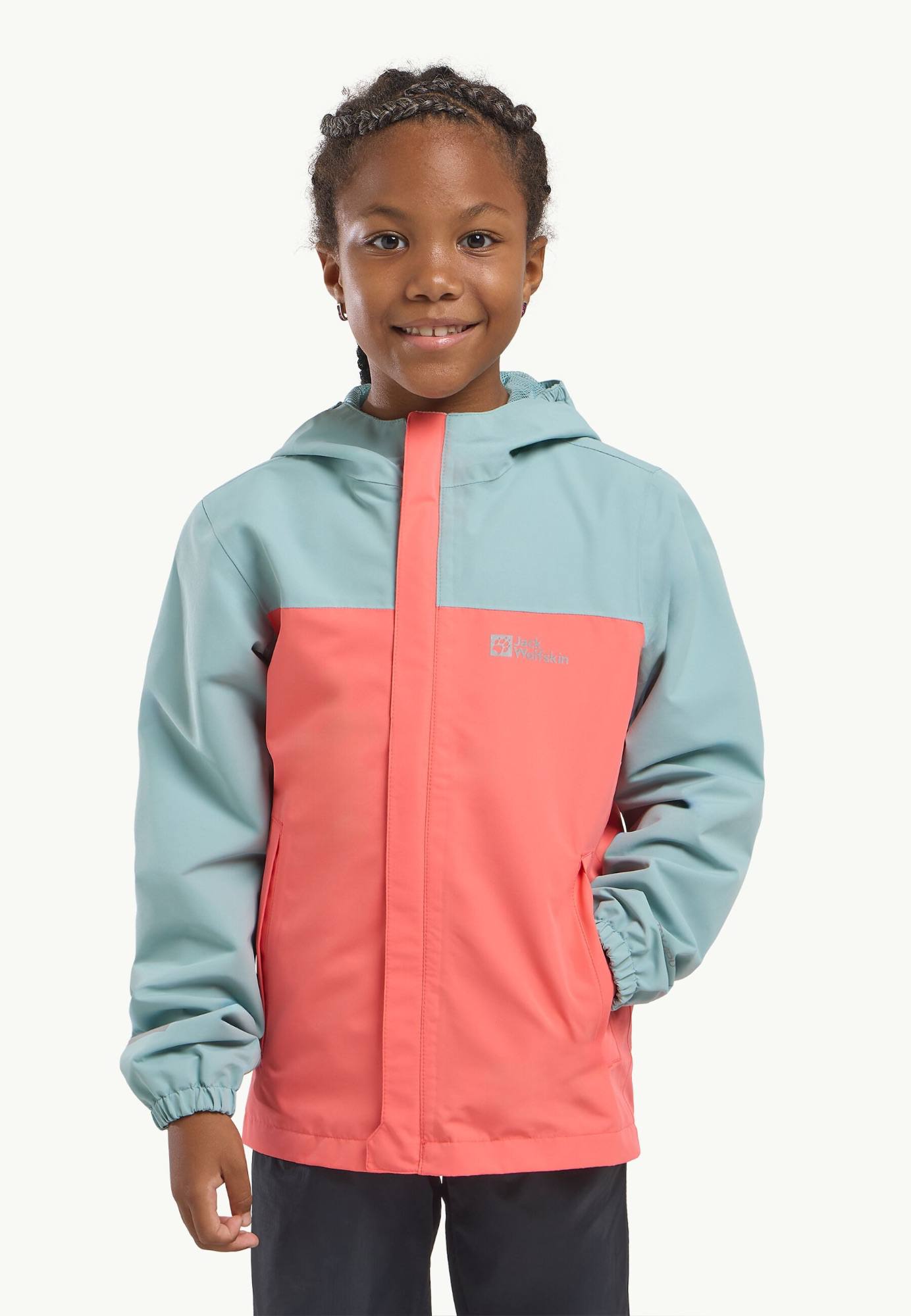 Jack Wolfskin Tucan Jacket Kids Sunset Coral 02