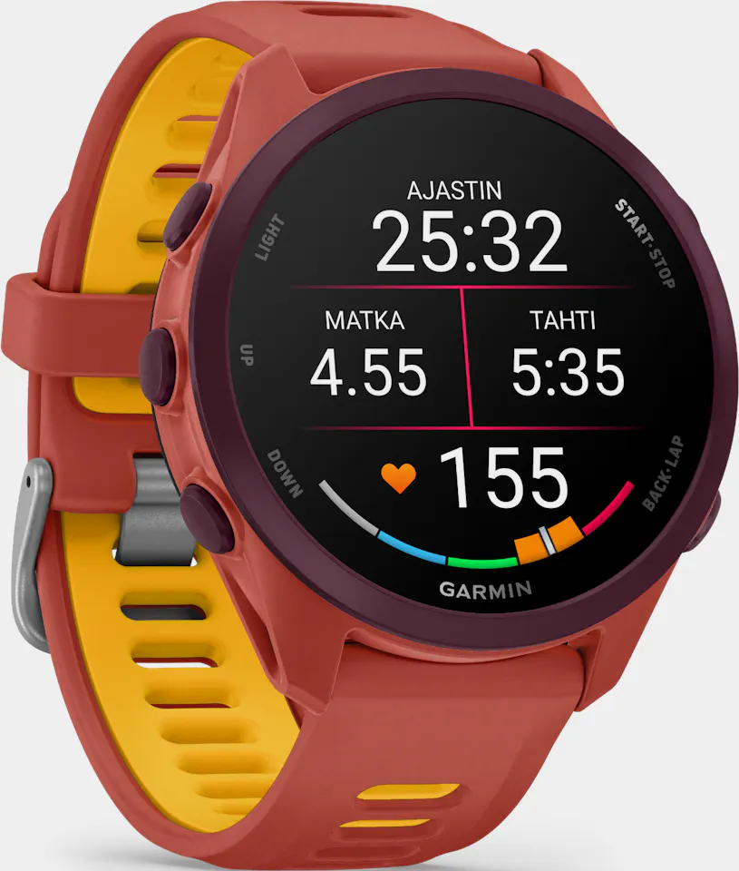 Garmin Forerunner 170 Music Red Pink/Mango 05