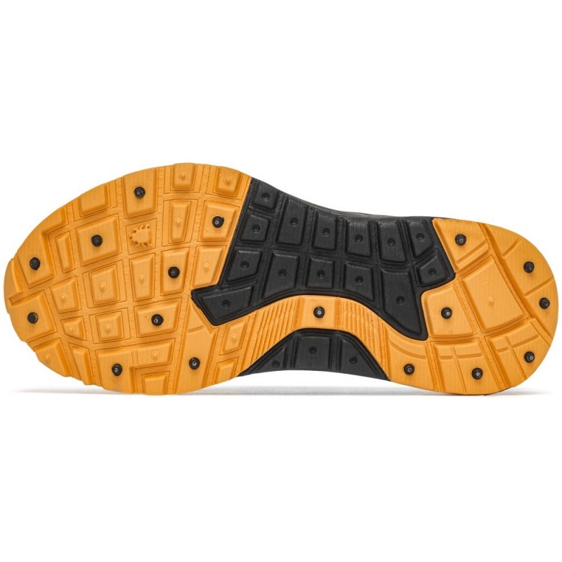 Icebug Women's Newrun Bugrip - Naisten nastakengät Black/Apricot 02