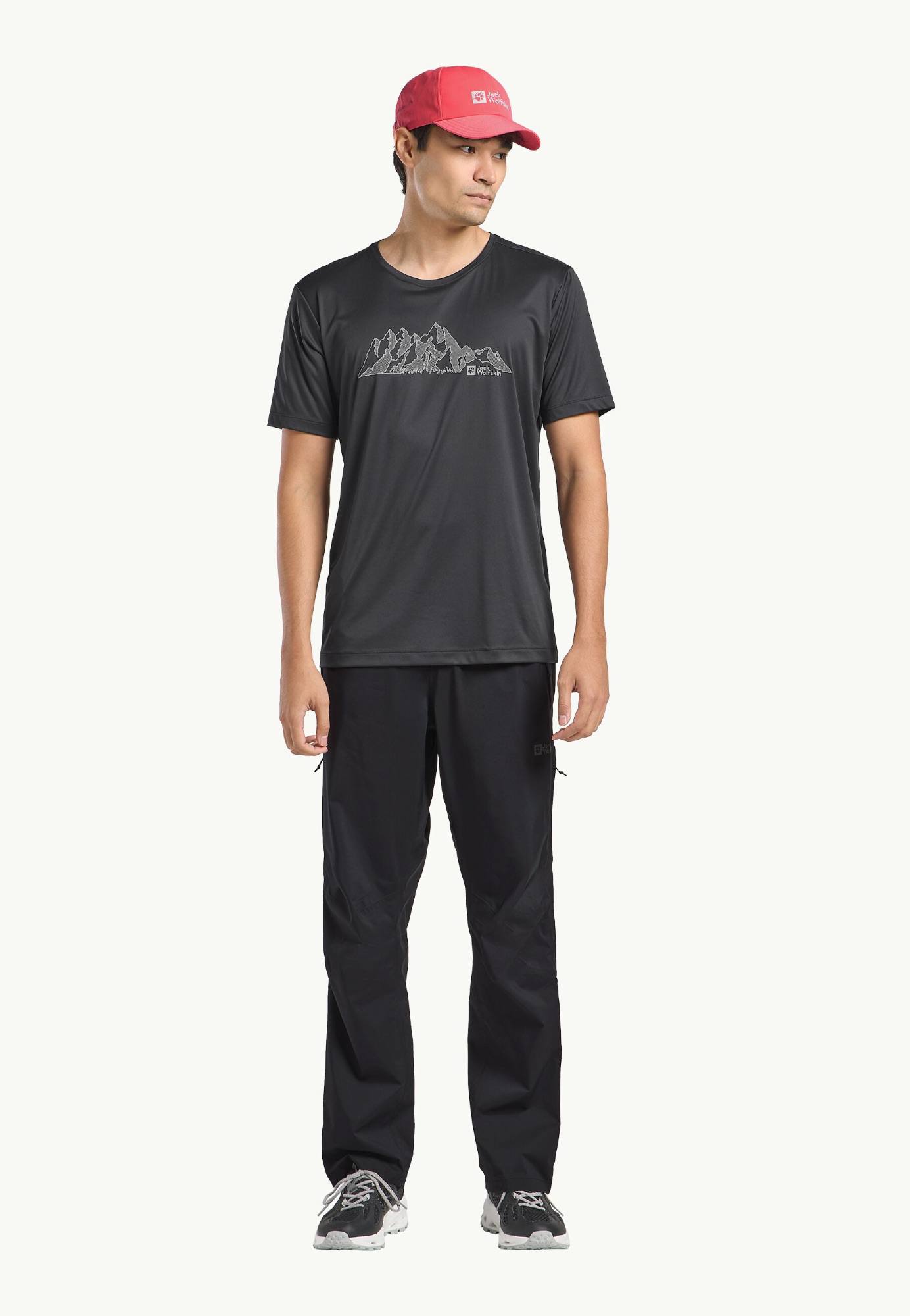 Jack Wolfskin Baseball Cap Sunset Coral 09