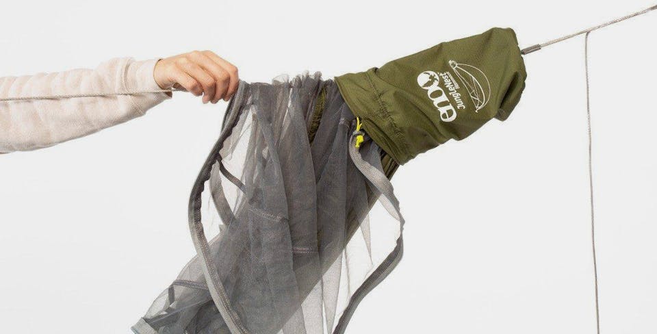 Eagles Nest Outfitters JungleNest Hammock Green 06