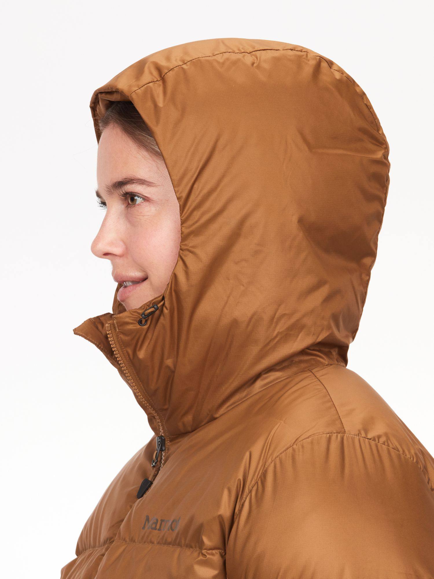 Marmot Women's Guides Down Hoody Ruskea/Turkoosi 05