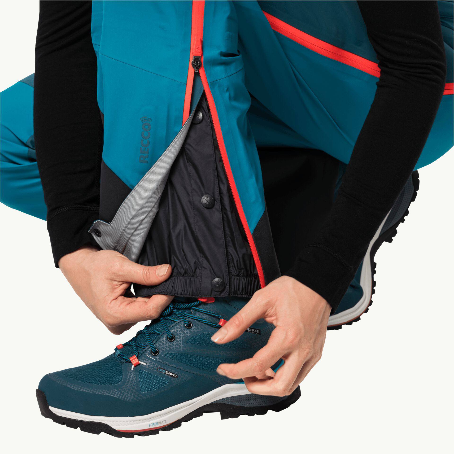Jack Wolfskin Women's Alpspitze 3L Pant Turkoosi 04