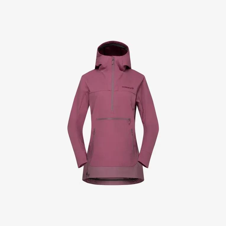 Norrøna Women's Femund Cotton Anorak Grape 04
