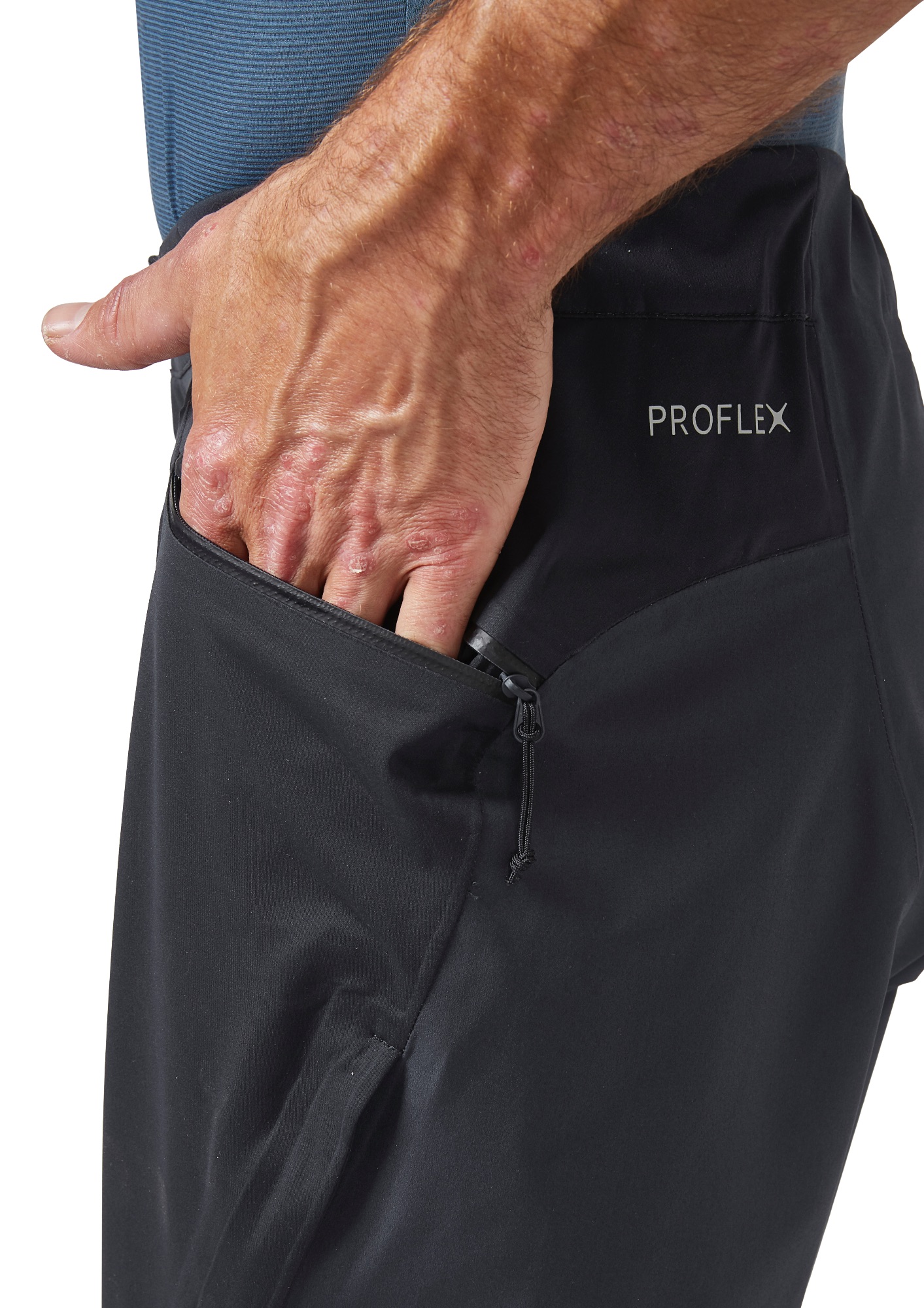 Rab Men's Cinder Kinetic Shorts Beluga 04