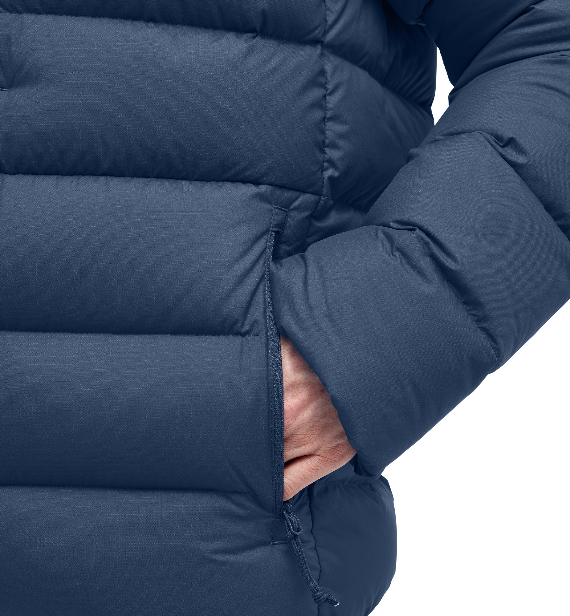 Haglöfs Men's Rosson Down Hood - Miesten untuvatakki Tarn Blue 09