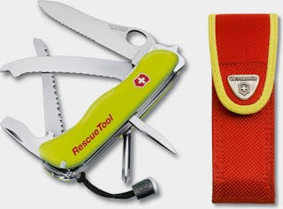 Rescue tool with belt holster