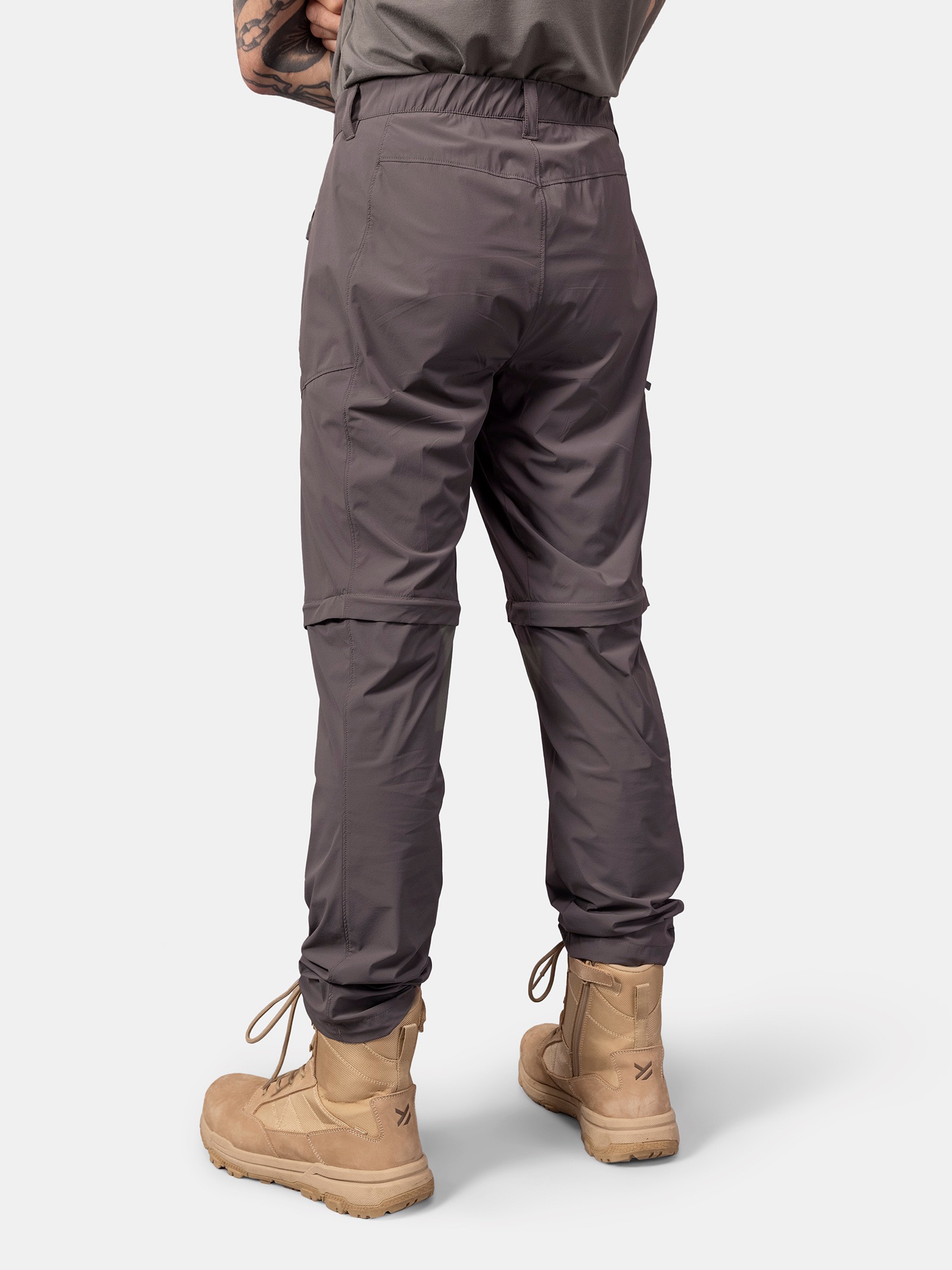 Halti Men's Pallas Cool Stretch Zipoff Pant Grey 04