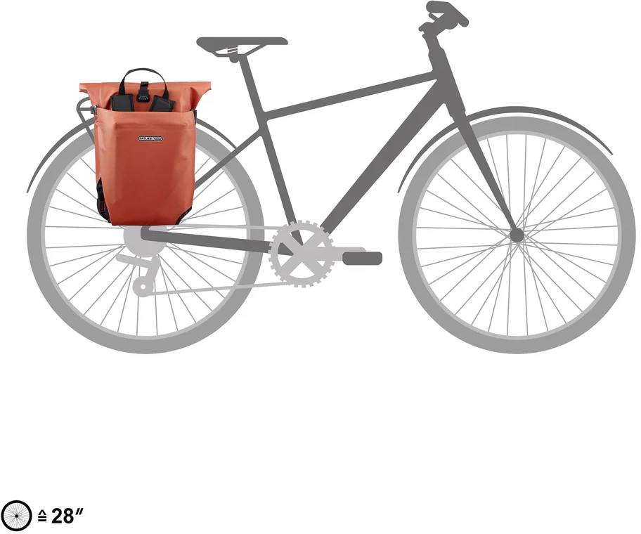 Ortlieb Vario PS QL2.1 20L Velo-Sling Flex 2,5L Musta 41