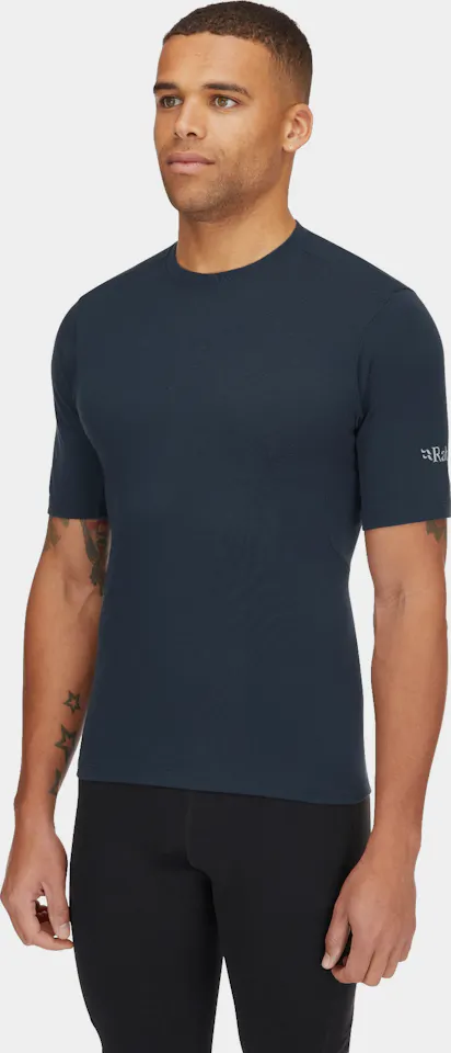 Rab Men's Cinder Crimp Tee Tempest Blue 01