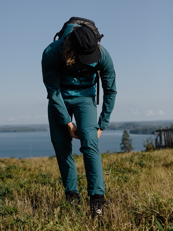 Halti Men's Pallas Cool Stretch Zipoff Pant Grey 06