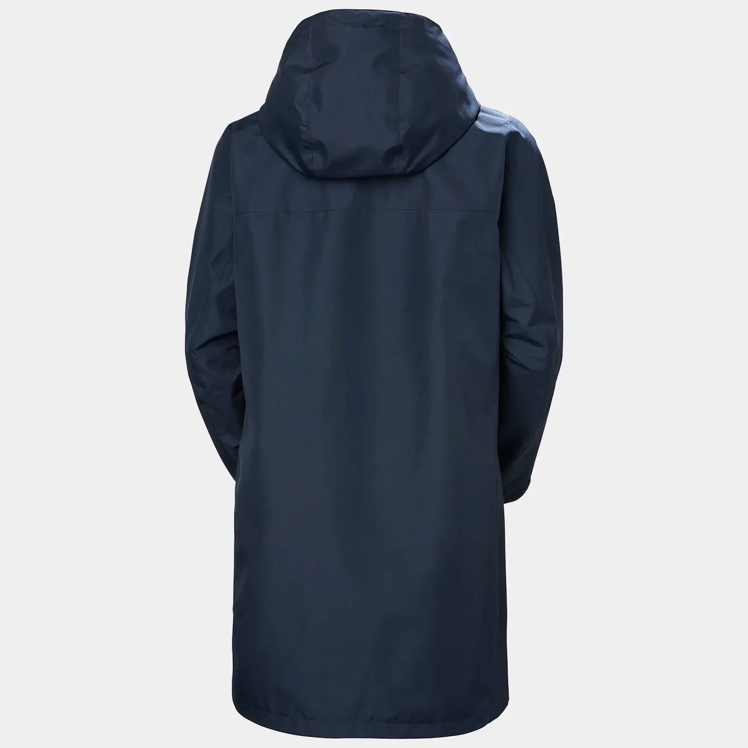 Helly Hansen Women's ACT Voyage Ocean Bound Raincoat Navy 08