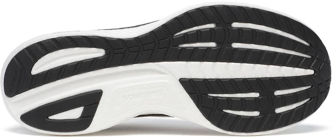 Saucony Men's Ride 18 Wide Musta / Valkoinen 02