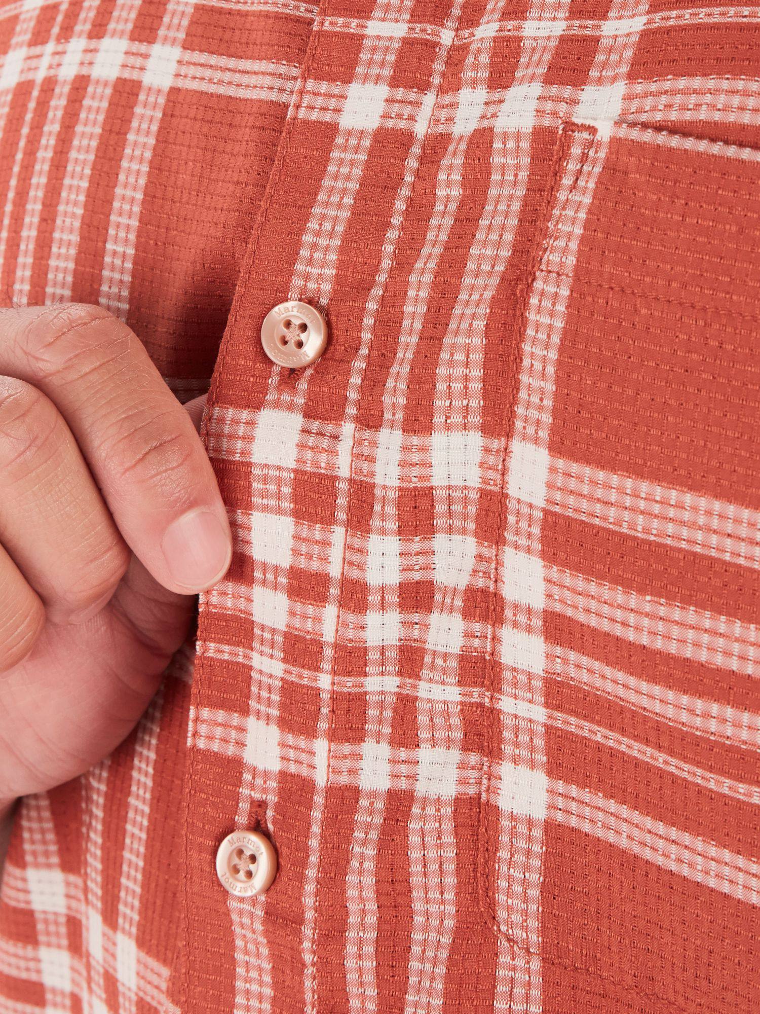 Marmot Men's Aerobora Novelty SS Punainen / Valkoinen 02