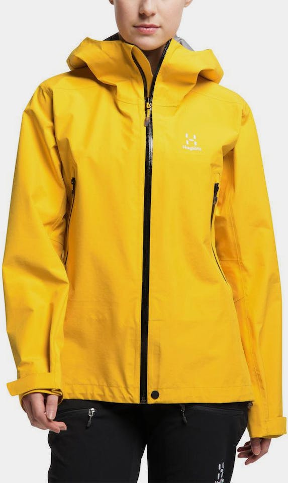 Haglöfs Vedenpitävä kuoriasu naisille Musta 17