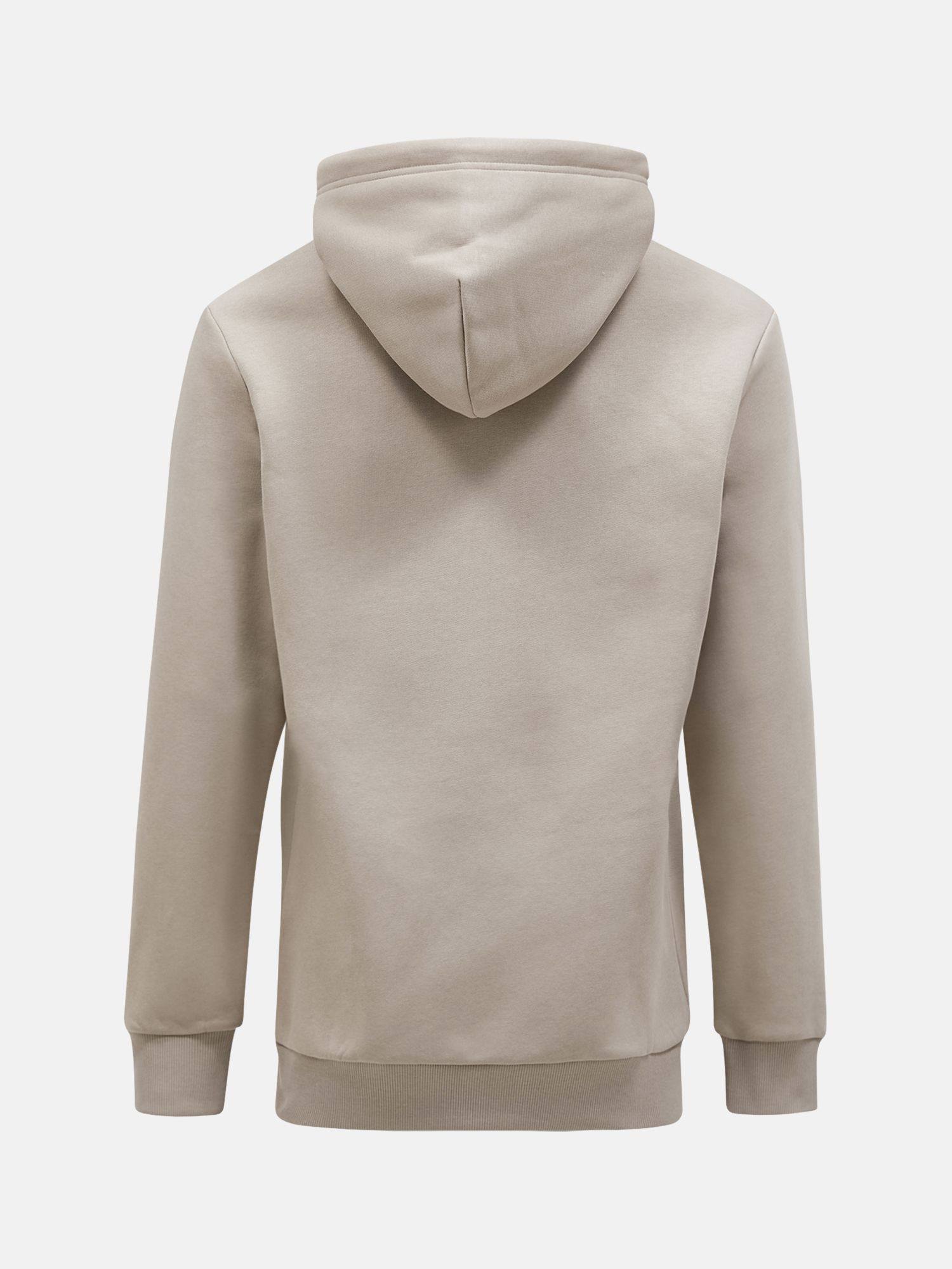 Peak Performance Men's Original Small Logo Hoodie Light Beige 02