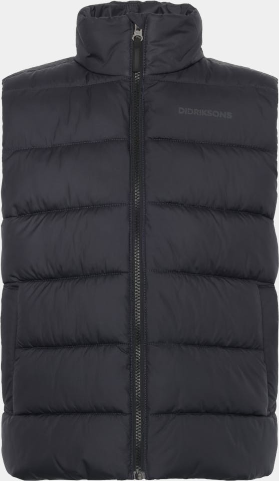 Didriksons Kilo Kids Vest Black 01