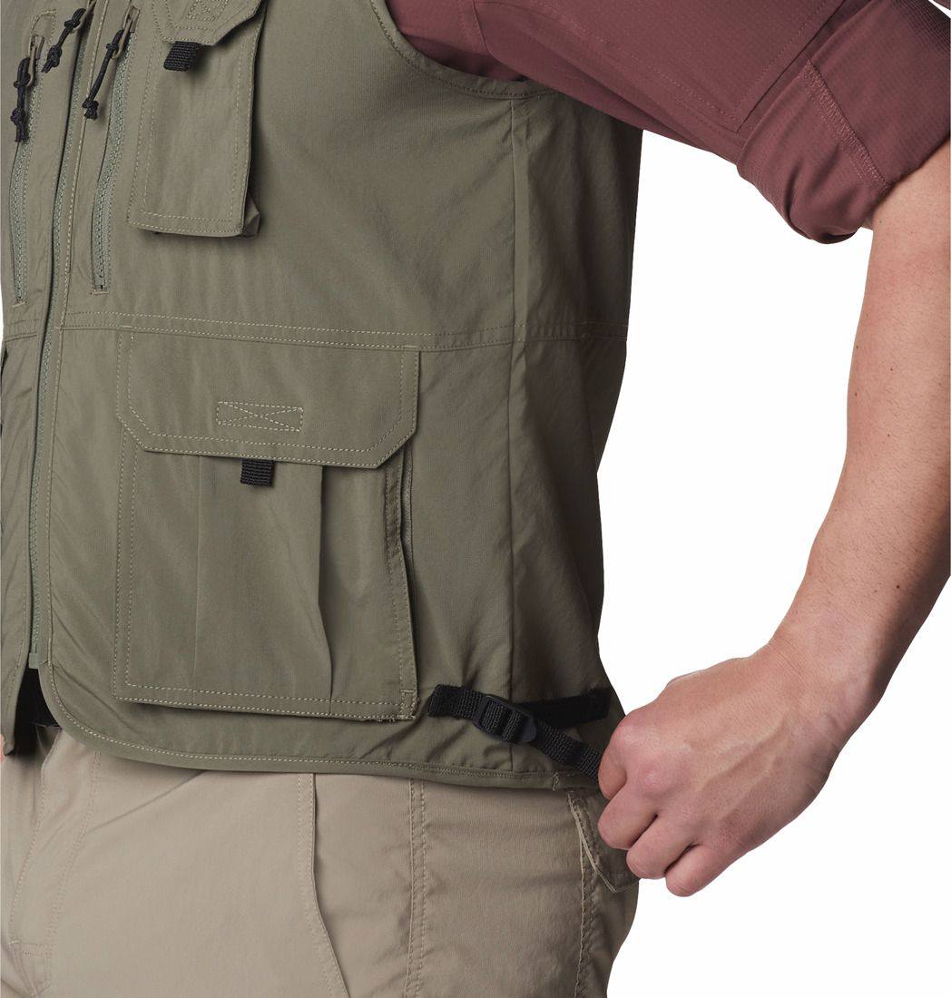 Columbia Men's Silver Ridge Utility Vest Stone 06