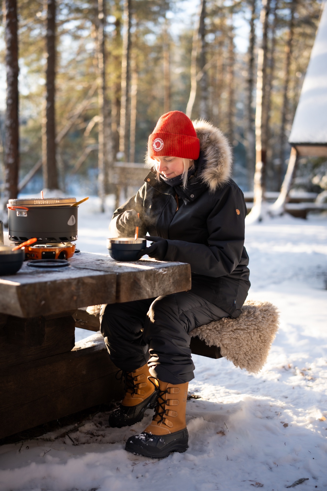 Kamik Women's Alborg - Naisten talvikengät Fossil 06