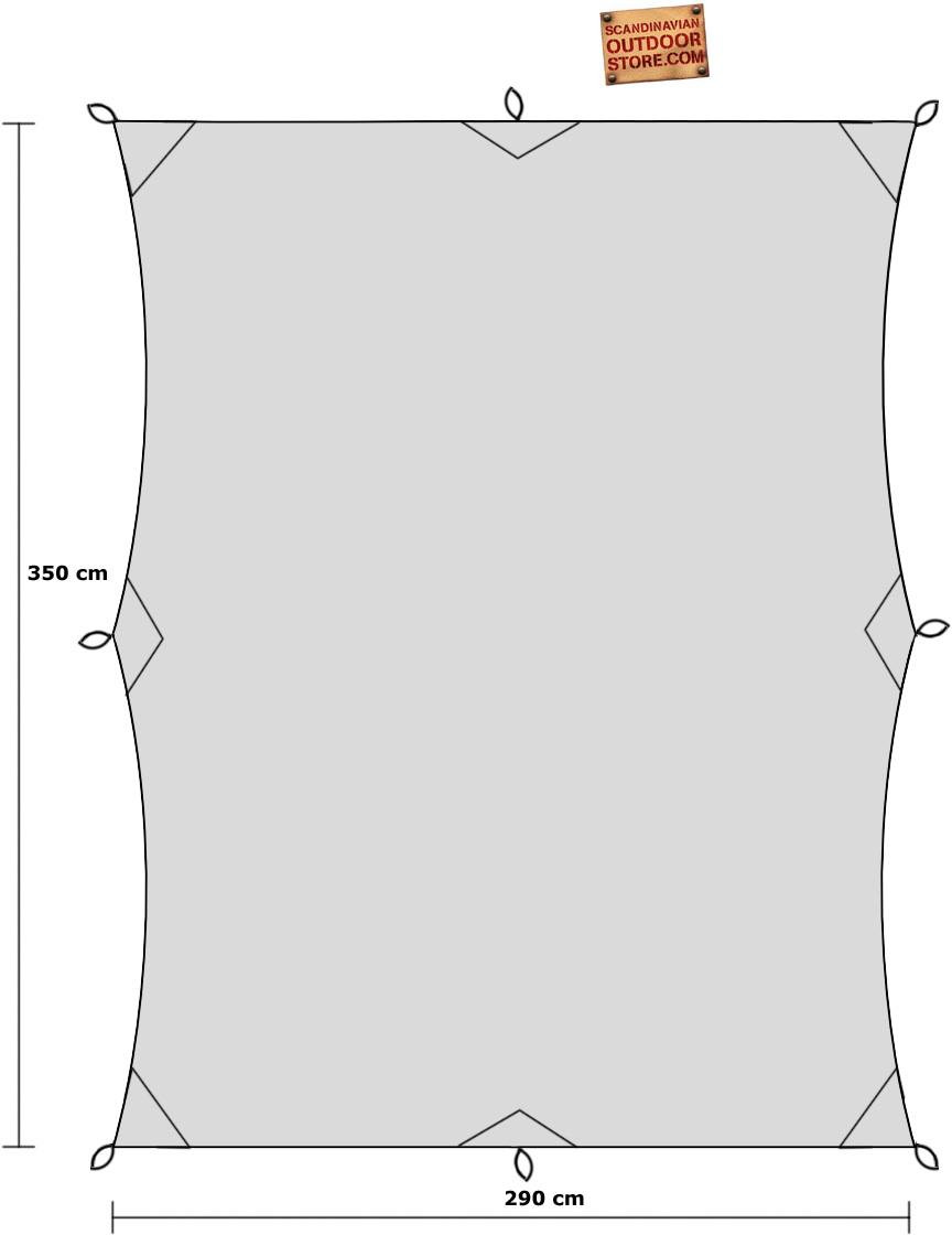 Hilleberg Tarp 10 XP Punainen 02