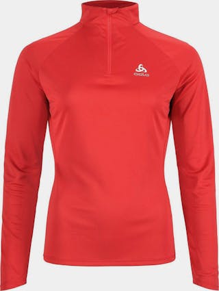 Odlo Women's ESSENTIAL Half-Zip Running Mid Layer
