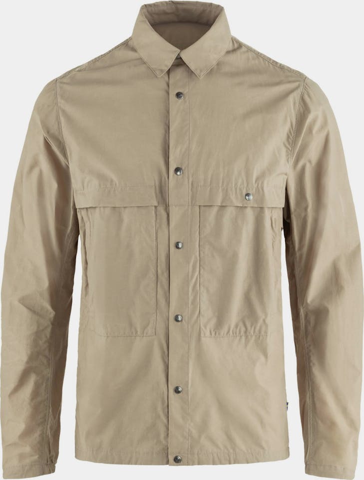 Fjällräven Men's Hoja Riders Wind Jacket Fossil 01