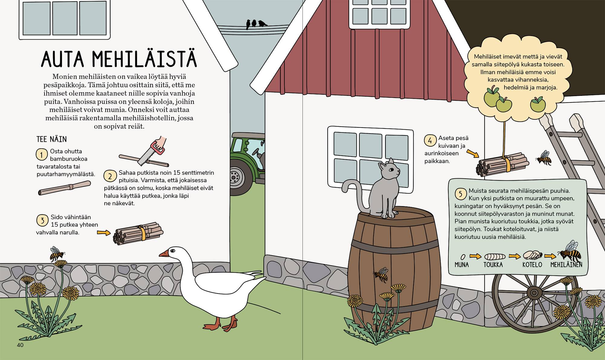 Calazo Villin Luonnon Puuhakirja  05