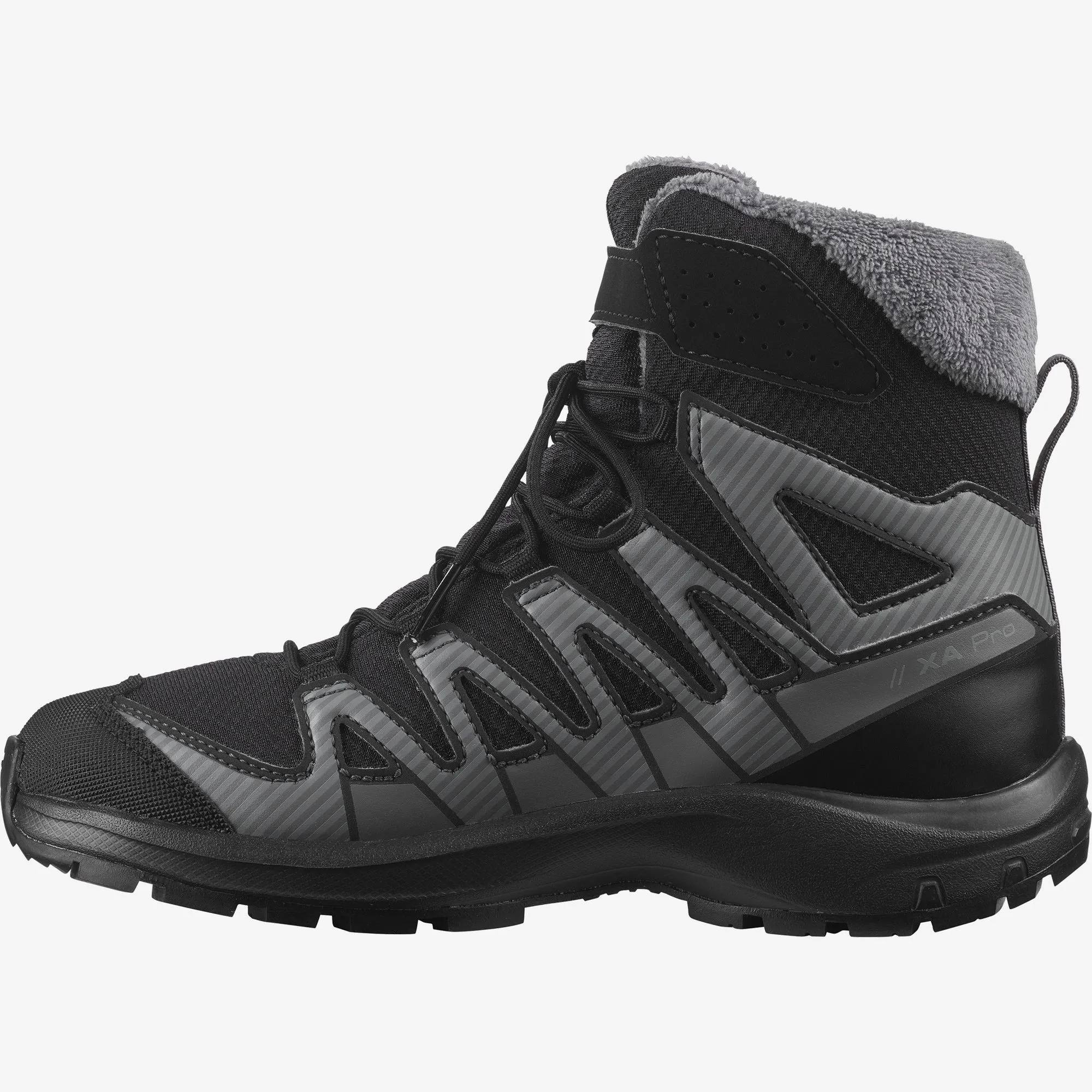 Salomon XA Pro V8 Winter Jr Climasalomon Waterproof Black / Grey 05