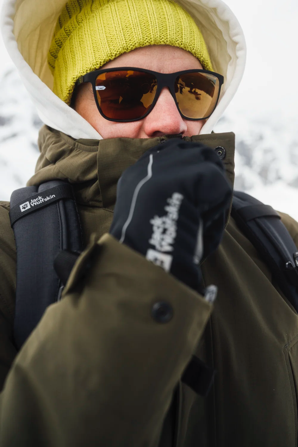 Jack Wolfskin Men's Canyon Shield Parka - Miesten talvitakki Obsidian 14