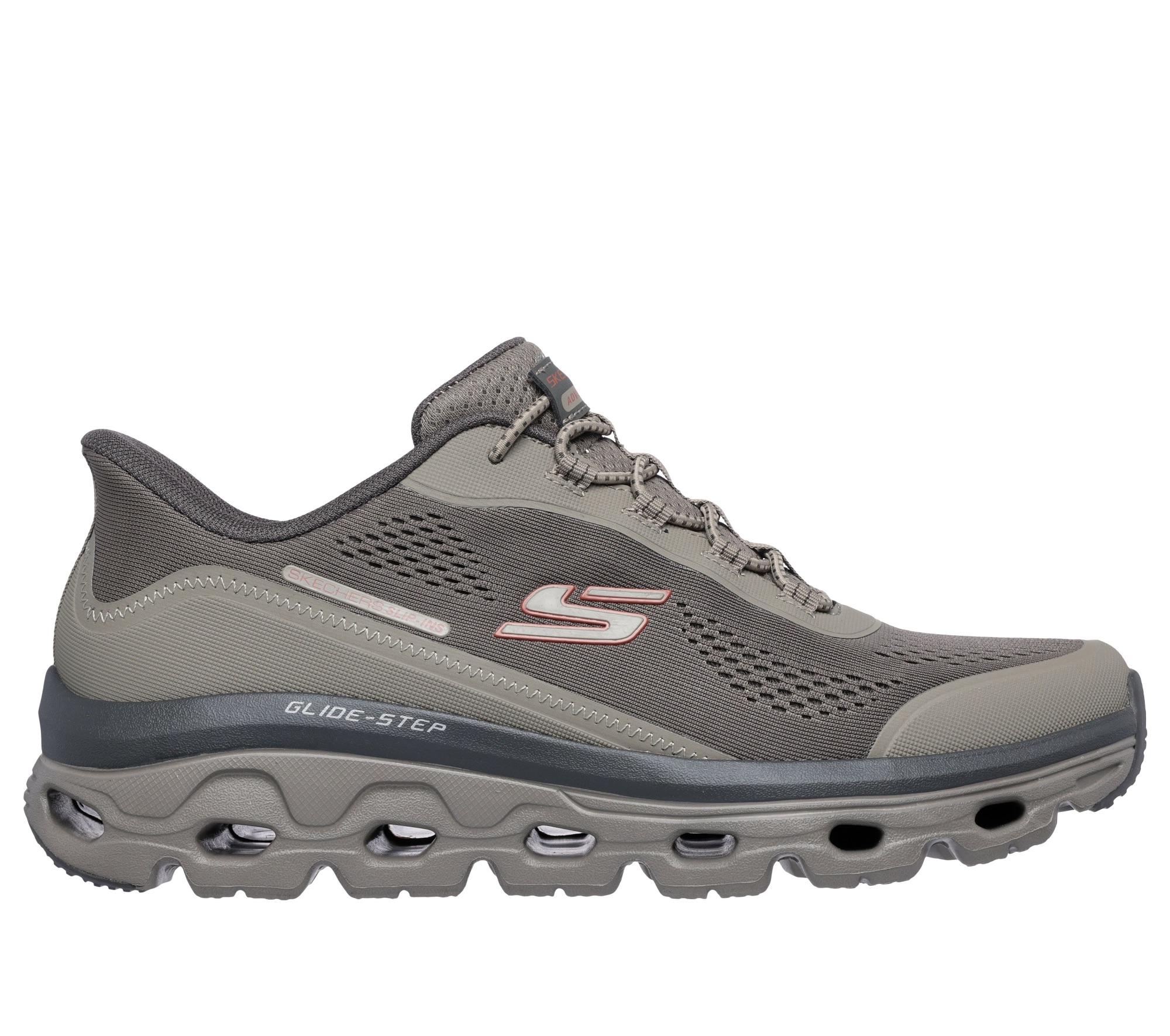 Skechers Men's Glide Step Sole Glover Taupe 02