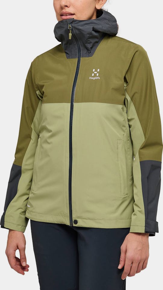 Haglöfs Women's Finch Proof Jacket Thyme 03