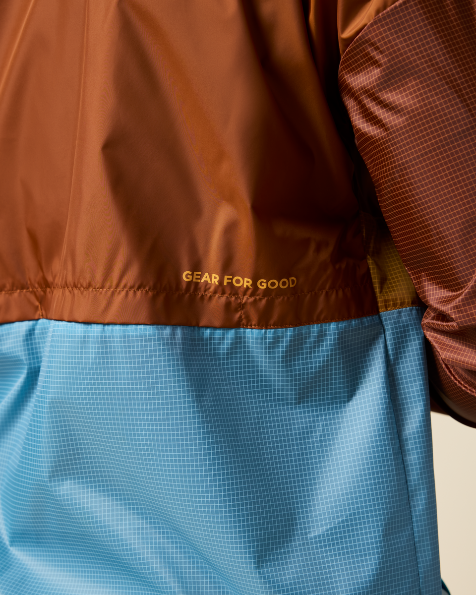 Cotopaxi Men's Teca Half Zip Windbreaker Light brown 06