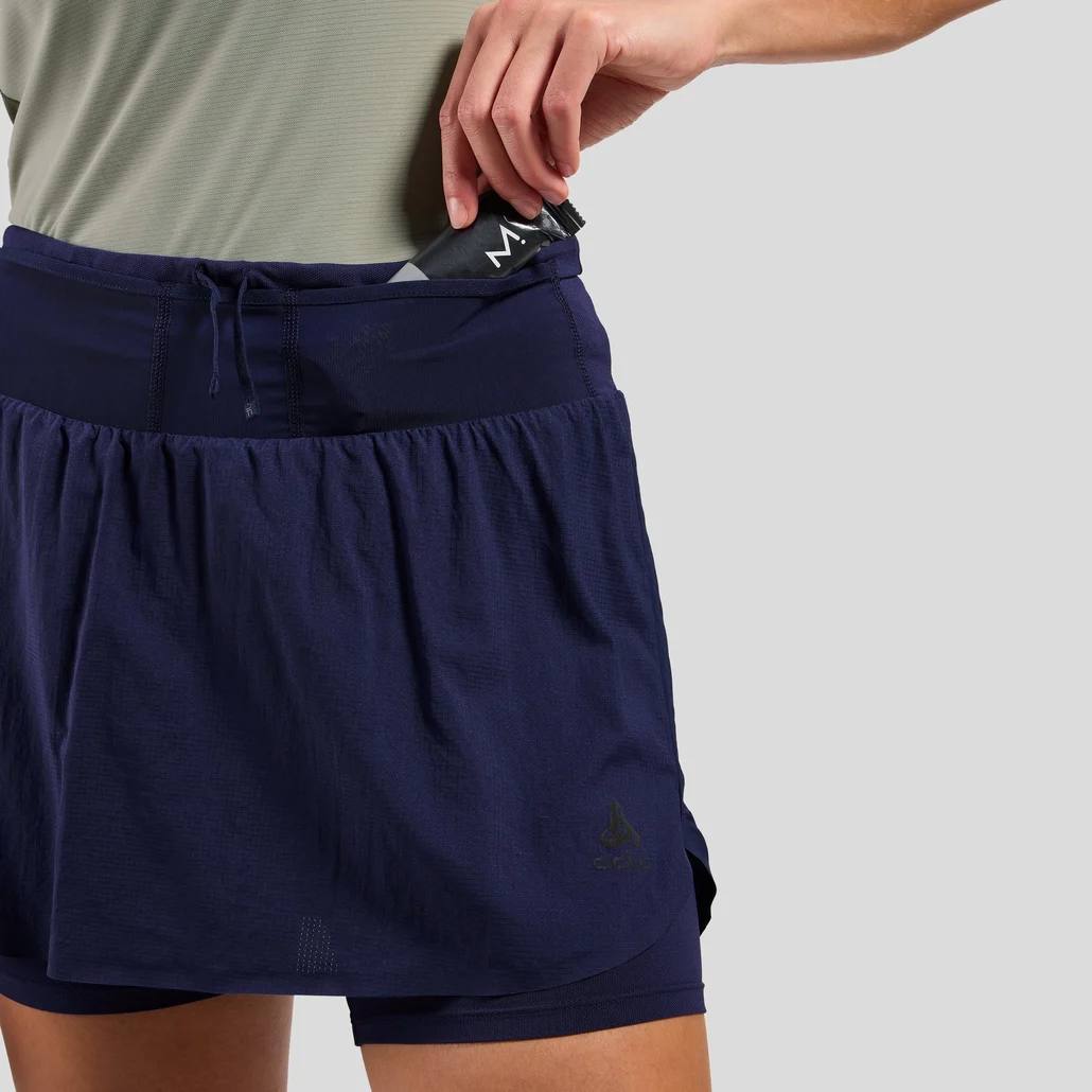 Odlo Women's The X-Alp Trail Running Skirt 2.0 Musta 06