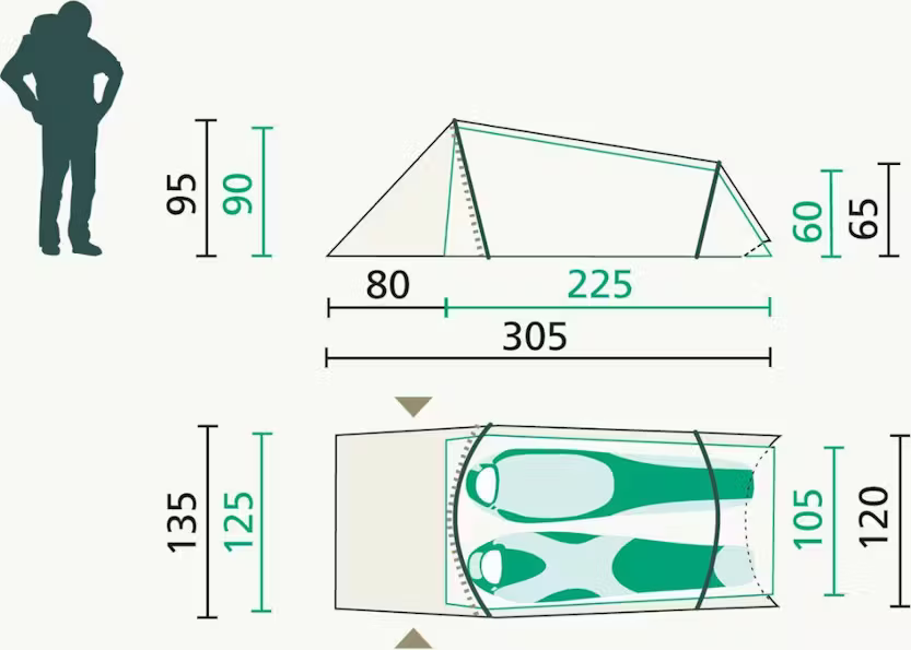Jack Wolfskin Star Tunnel II Light green 04