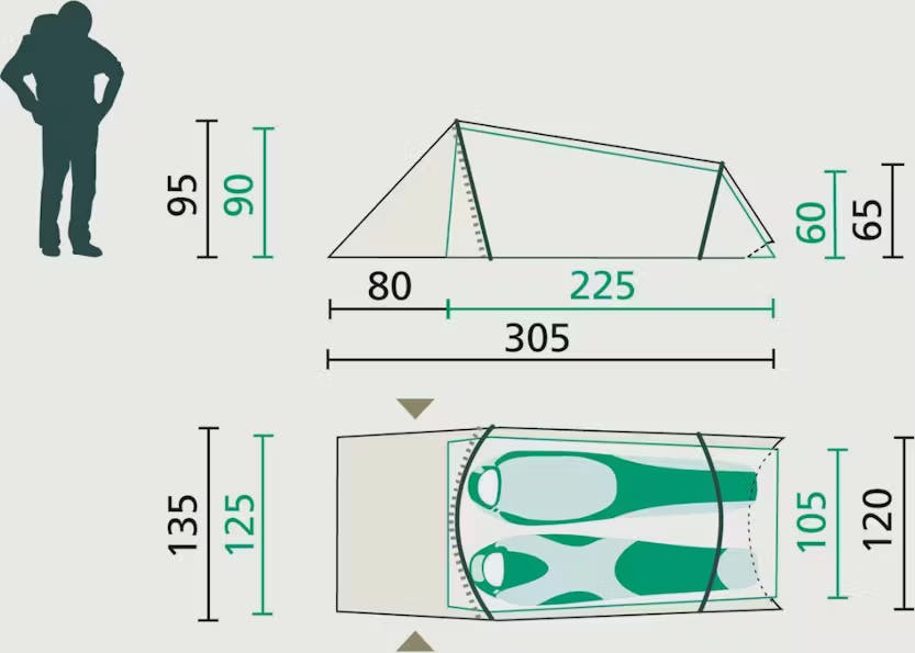 Jack Wolfskin Star Tunnel II Light green 04